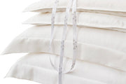 Cot Bed Silk Pillowcase - Habotai - Snow Blossom Limited