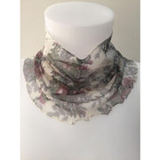 Silk Neck Cover - Snow Blossom Limited