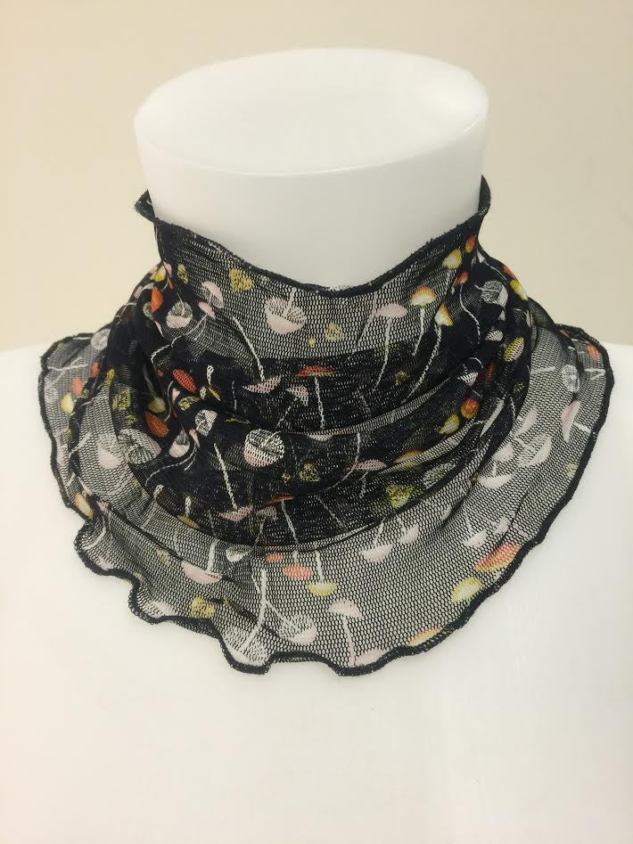 Silk Neck Cover - Snow Blossom Limited