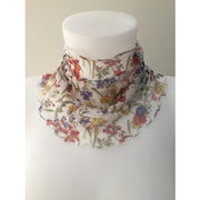 Silk Neck Cover - Snow Blossom Limited