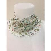 Silk Neck Cover - Snow Blossom Limited