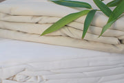 Bamboo Flat Sheets - Snow Blossom Limited