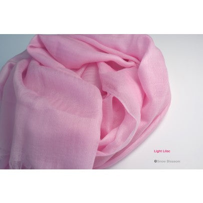 Deluxe Super Fine Cashmere Shawl/Scarves - Snow Blossom Limited