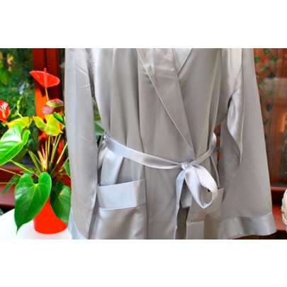 Silk Dressing Gowns -Elizabeth - Snow Blossom Limited