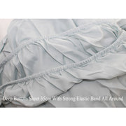 Habotai Silk Fitted Sheets - Snow Blossom Limited