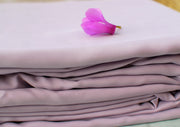 Habotai Silk Flat Sheets - Snow Blossom Limited
