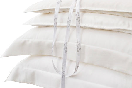 Habotai Silk Pillowcases - Snow Blossom Limited