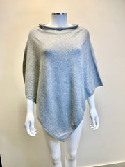 Cashmere Ponchos Triangle - Snow Blossom Limited