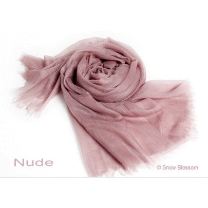 Deluxe Super Fine Cashmere Shawl/Scarves - Snow Blossom Limited