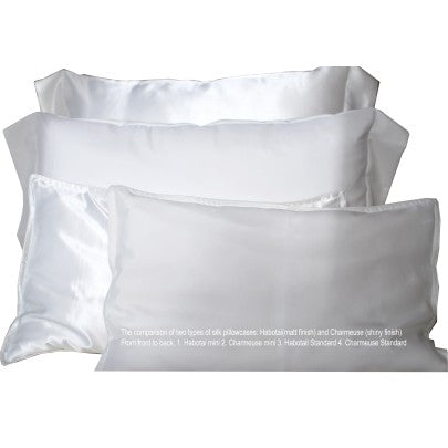 Habotai Silk Pillowcases - Snow Blossom Limited